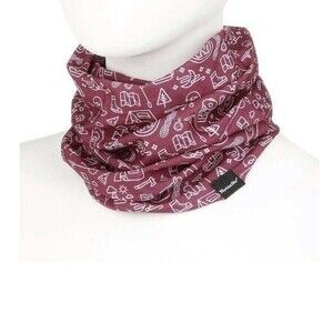 Moosejaw in the Pipeline Neck Tube Russet Icon Print Head Face Covering UV